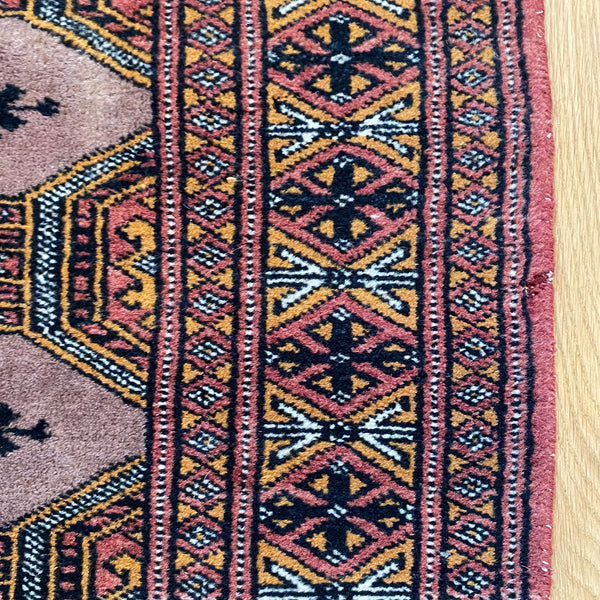 Vintage Rug, 2' 1 x 6' 6 Purple