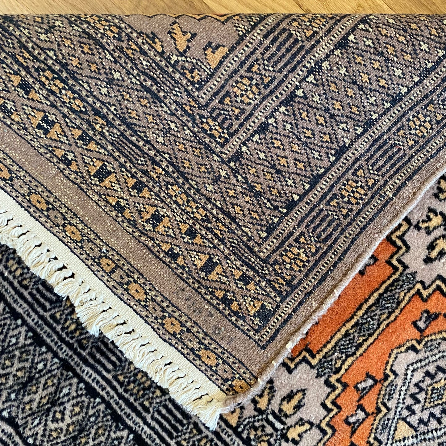 Vintage Rug, 2' 2 x 5' 10 Orange