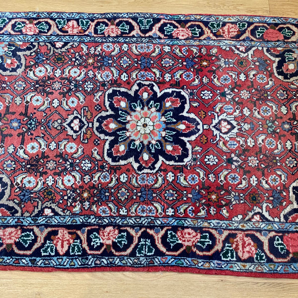Vintage Rug, 2' 5 x 4' Red