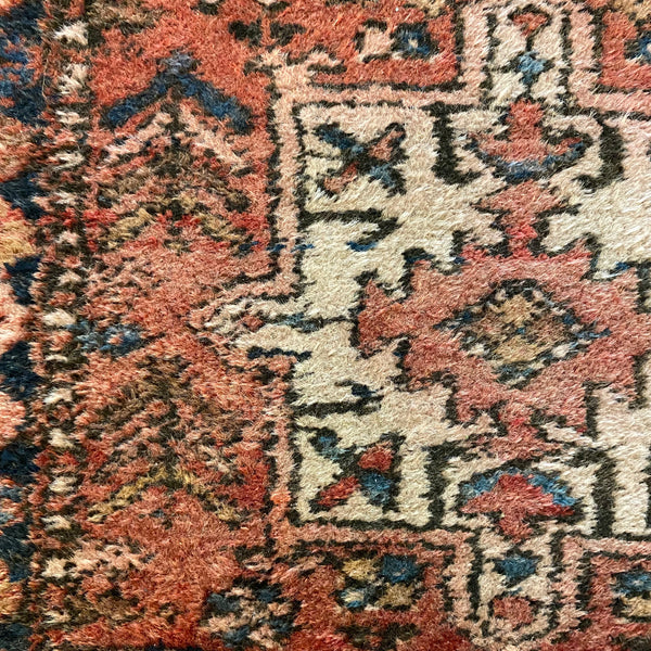 Vintage Rug, 2' 2 x 4' Red