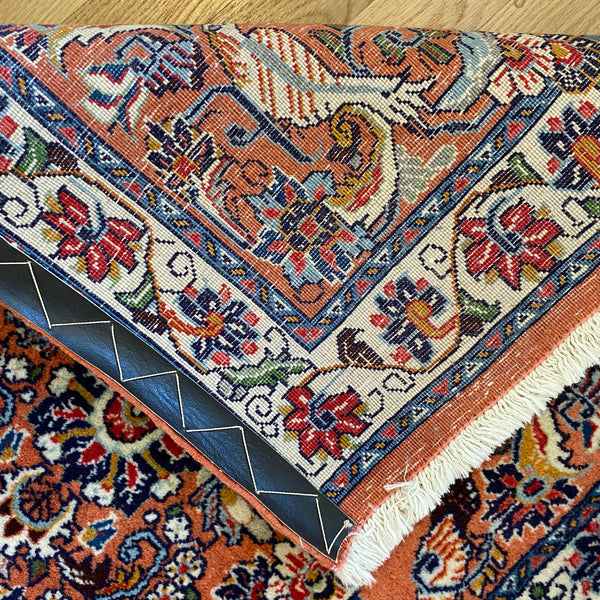 Vintage Rug, 2' 3 x 3' 2 Red Orange