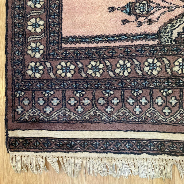 Vintage Rug, 2' 2 x 6' 6 Prayer
