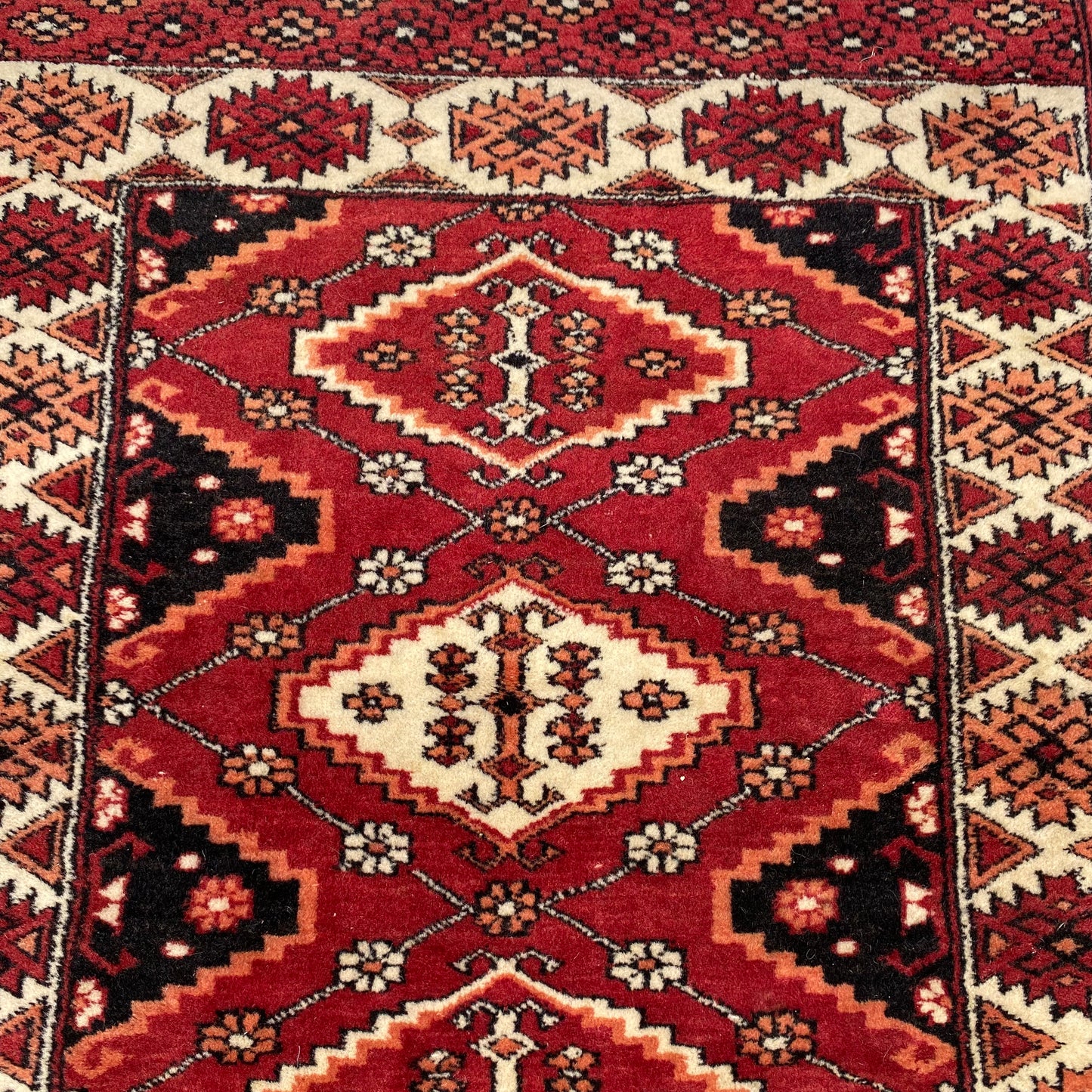 Vintage Rug, 2' 1 x 3' 7 Red