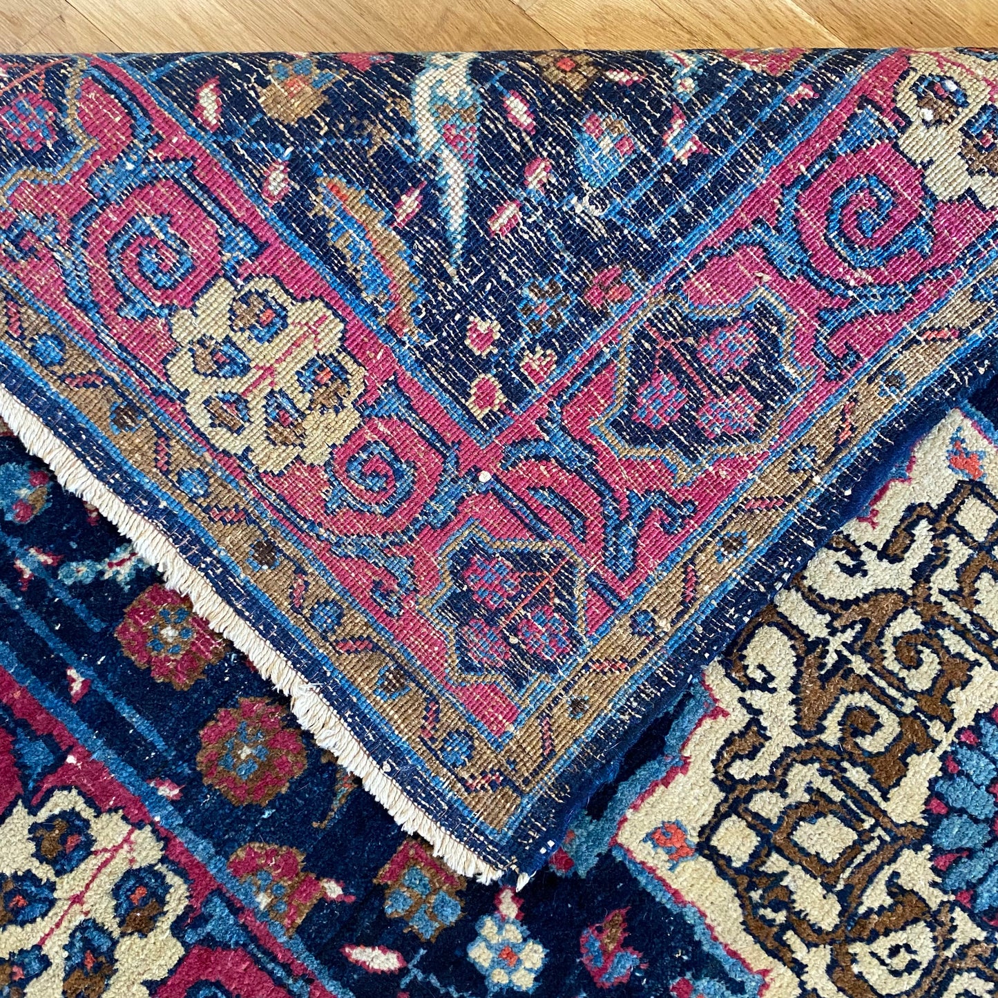 Vintage Rug, 2' 11 x 5' Blue