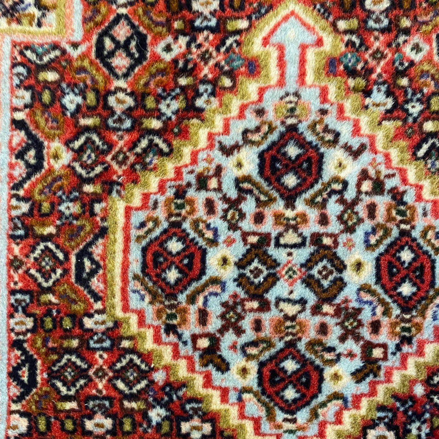 Vintage Rug, 2' 6 x 3' 7 Blue