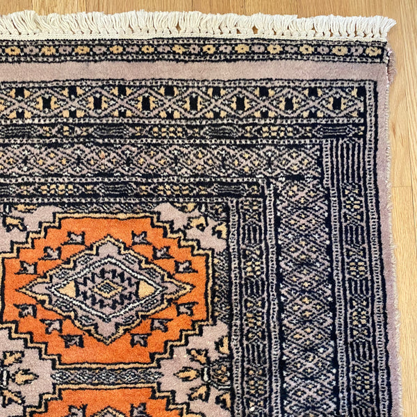 Vintage Rug, 2' 2 x 5' 10 Orange