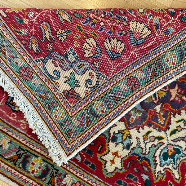 Vintage Rug, 3' 1 x 4' 9 Red