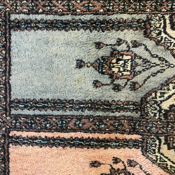 Vintage Rug, 2' 2 x 6' 6 Prayer