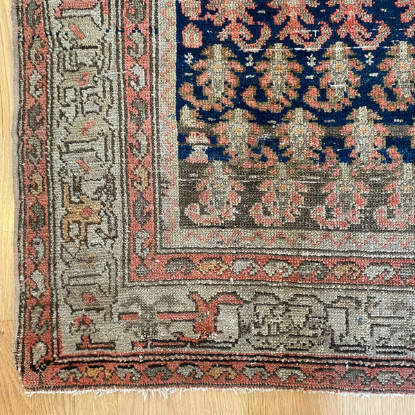 Antique Rug, 4' x 6' 4 Blue