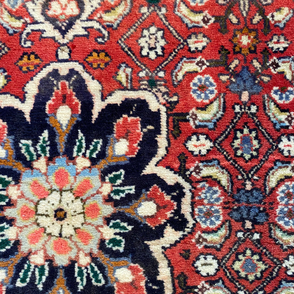 Vintage Rug, 2' 5 x 4' Red
