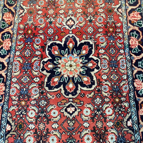 Vintage Rug, 2' 5 x 4' Red