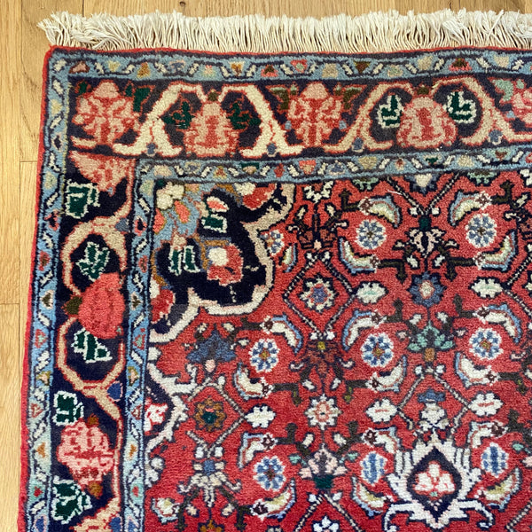 Vintage Rug, 2' 5 x 4' Red