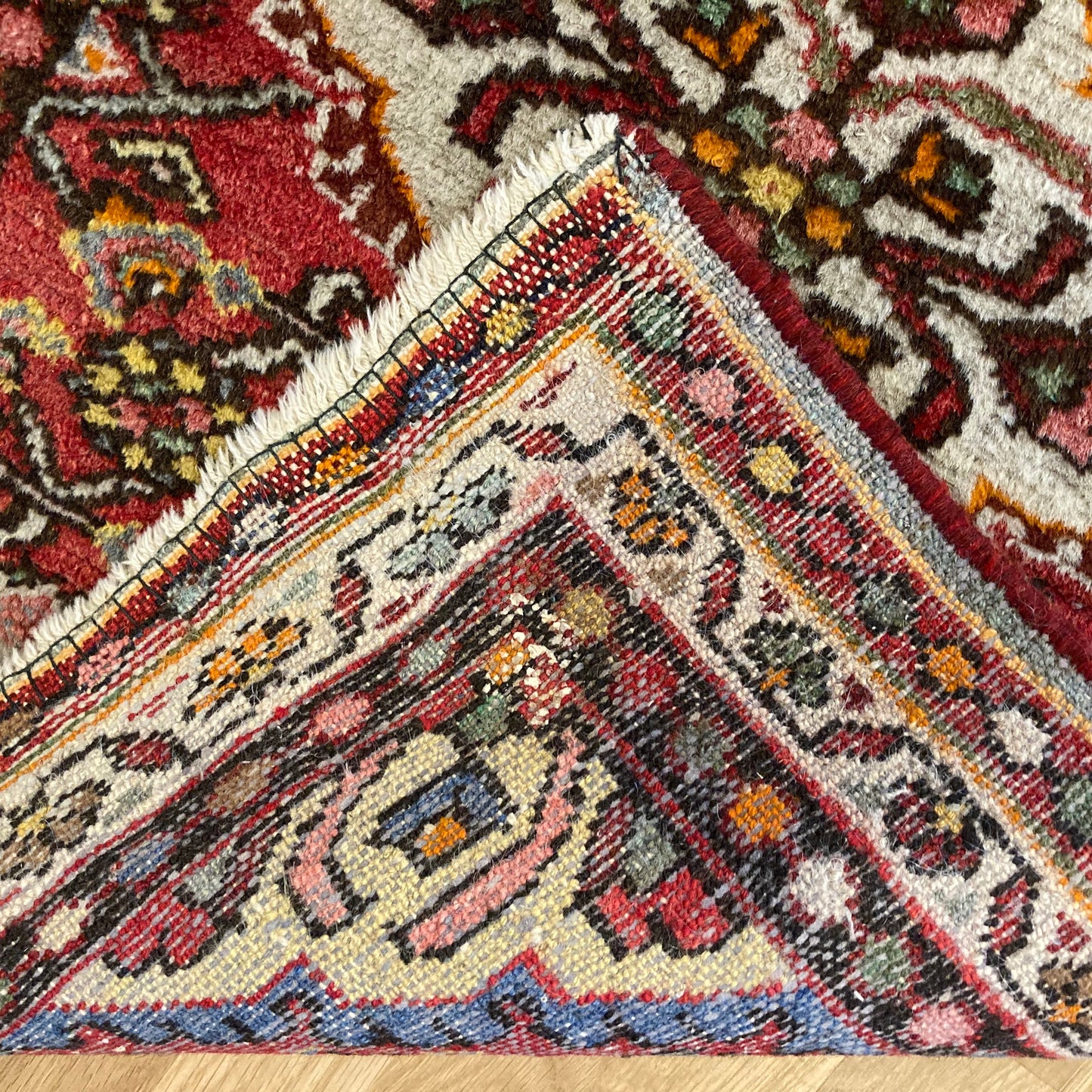 Vintage Rug, 2' x 3' Red