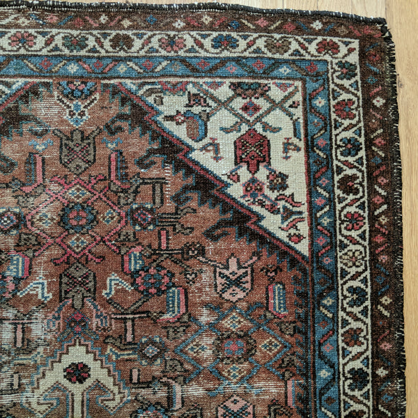 Vintage Rug, 3' 4 x 6' 5 Brown
