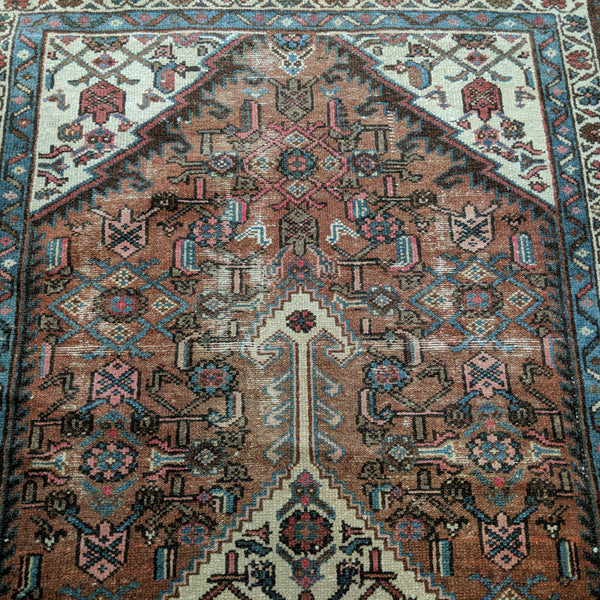 Vintage Rug, 3' 4 x 6' 5 Brown