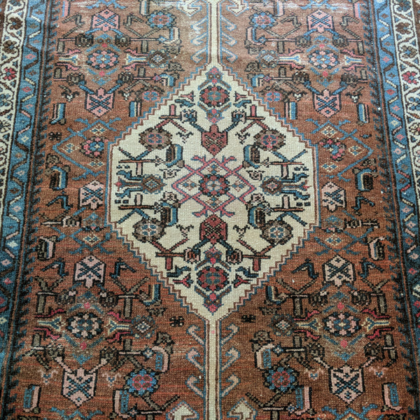 Vintage Rug, 3' 4 x 6' 5 Brown
