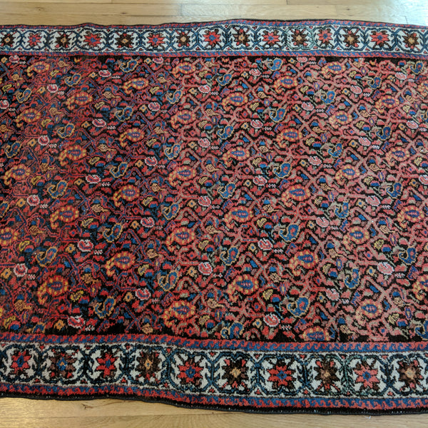 Vintage Rug, 4' 2 x 6' 9 Brown - Jessie's Oriental Rugs