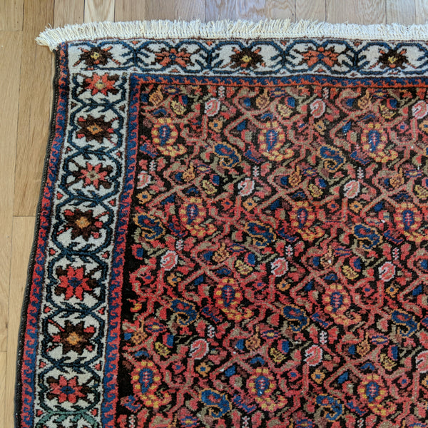 Vintage Rug, 4' 2 x 6' 9 Brown - Jessie's Oriental Rugs