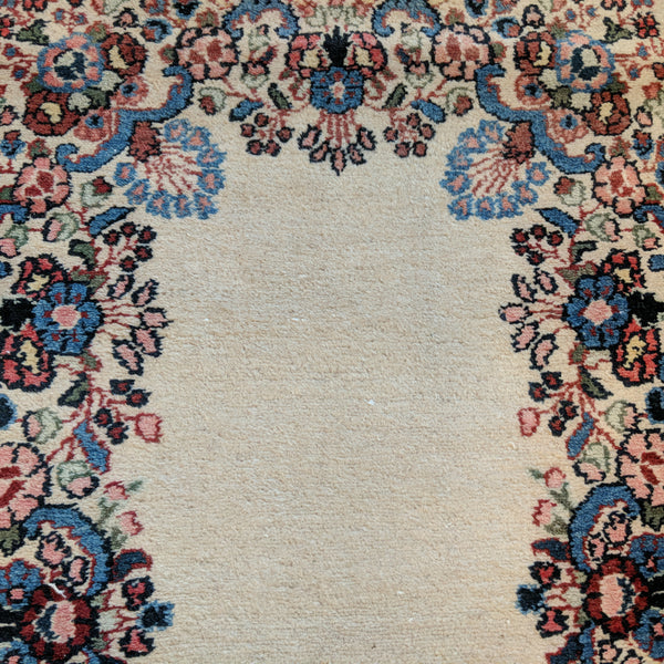 Vintage Rug, 3' x 4' 11 Cream - Jessie's Oriental Rugs