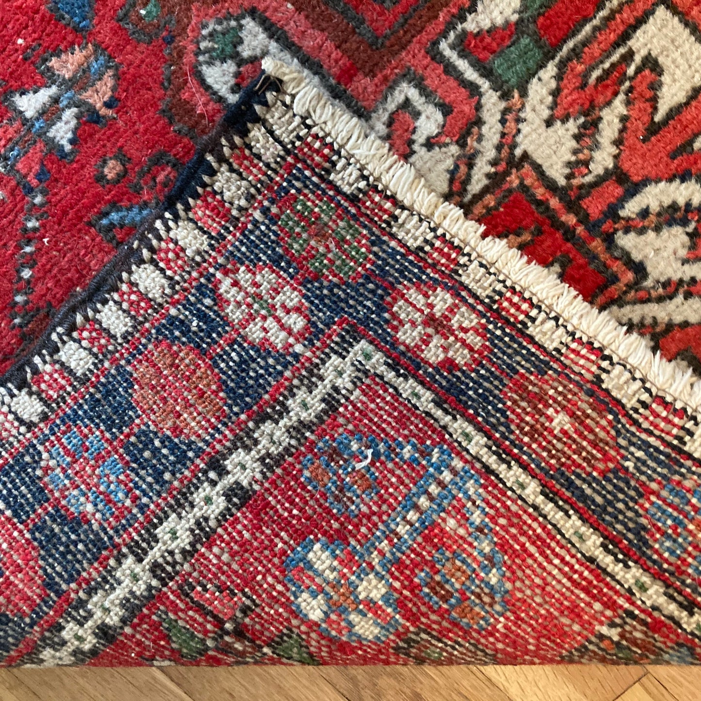 Vintage Rug, 2' 5 x 4' 8 Red