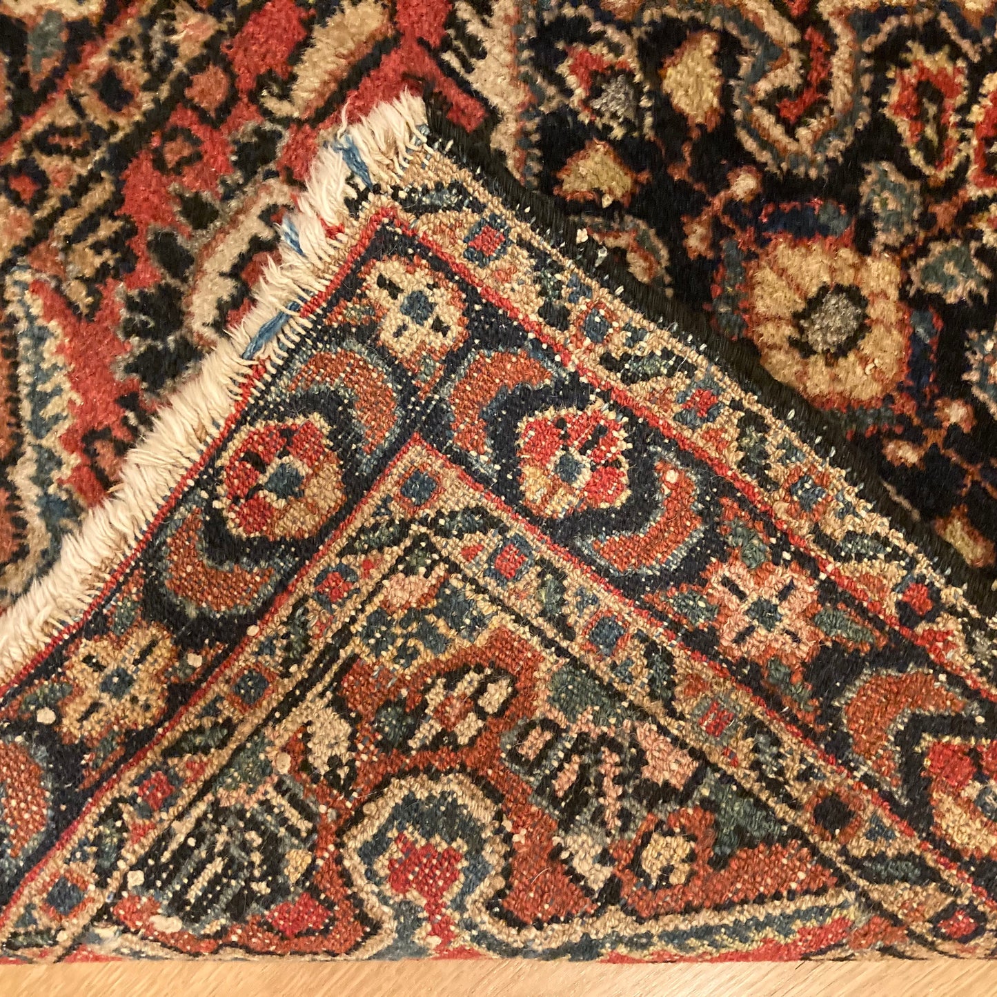 Vintage Rug, 1' 11 x 2' 9 Red