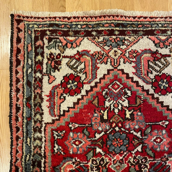 Vintage Rug, 2' 3 x 4' 2 Red