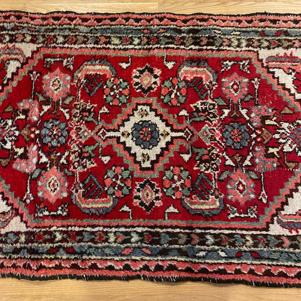 Vintage Rug, 2' 3 x 4' 2 Red