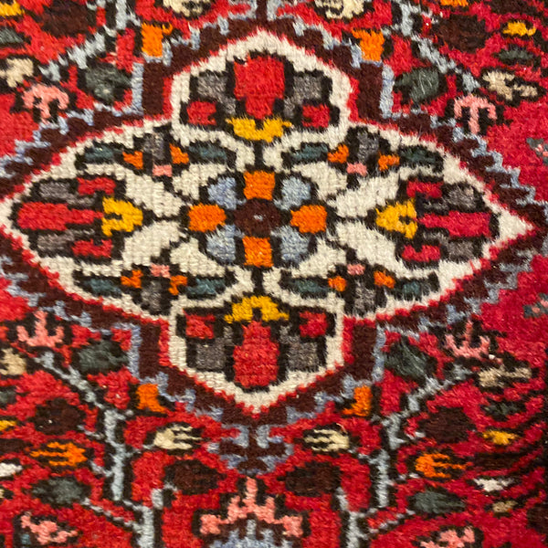 Vintage Rug, 2' 2 x 2' 10 Red