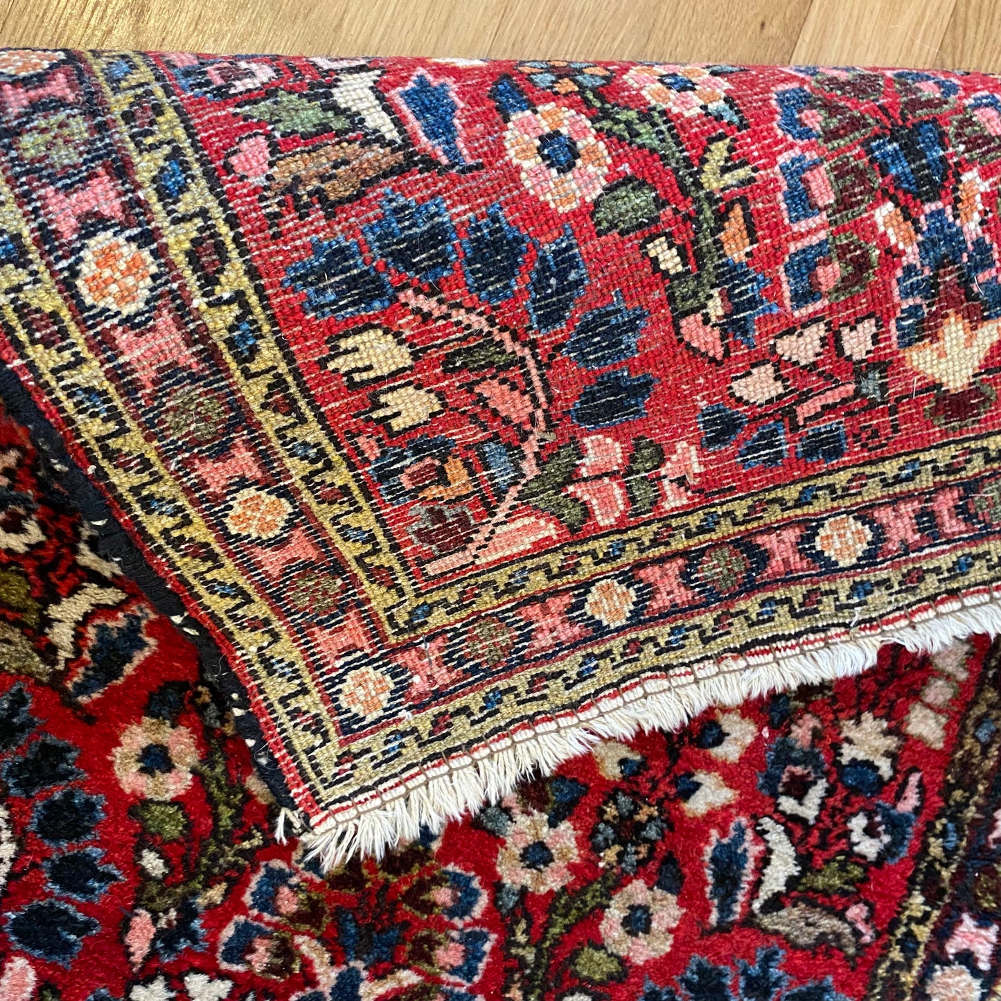 Vintage Rug, 1' 10 x 2' 7 Red