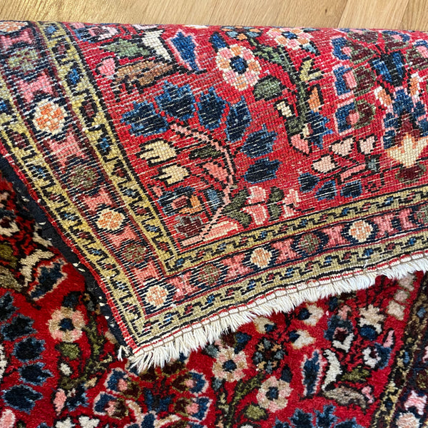 Vintage Rug, 1' 10 x 2' 7 Red
