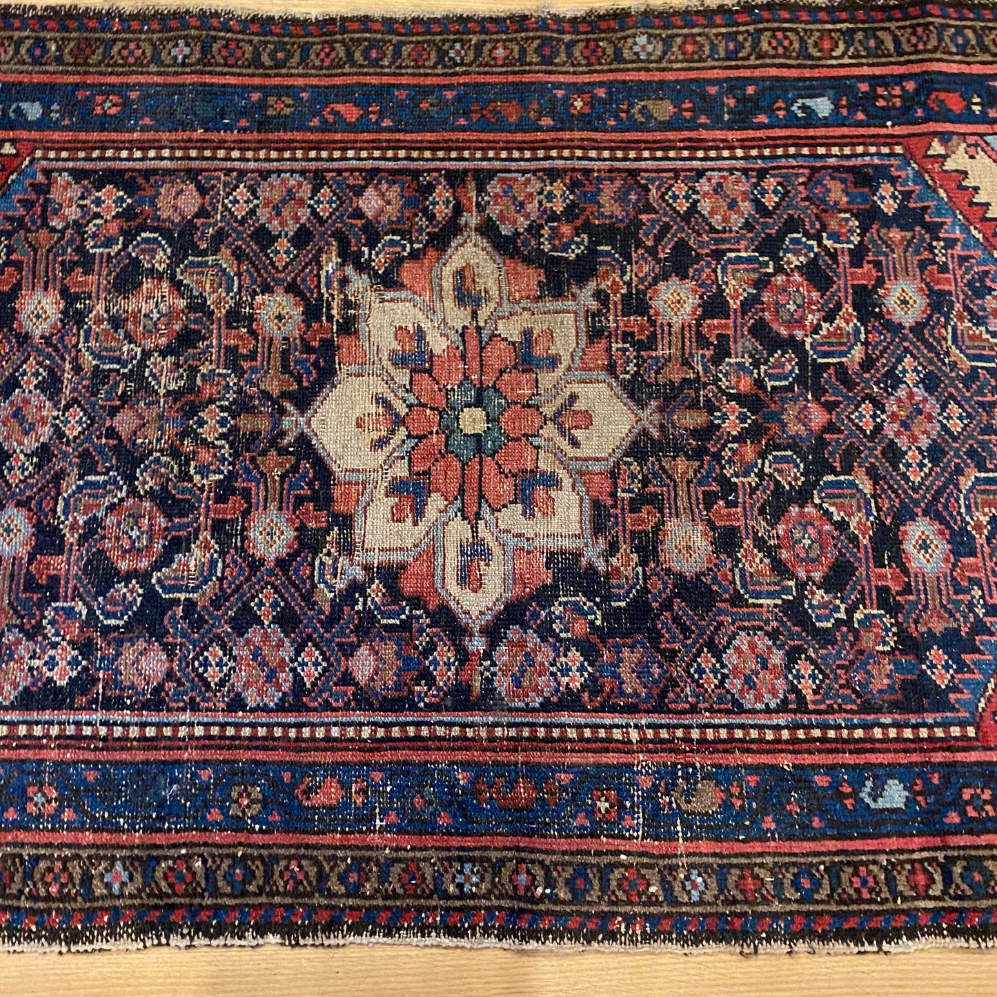 Vintage Rug, 2' 7 x 4' 4 Blue