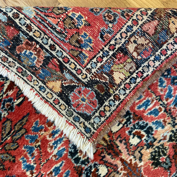 Vintage Rug, 2' 6 x 4' 2 Pink
