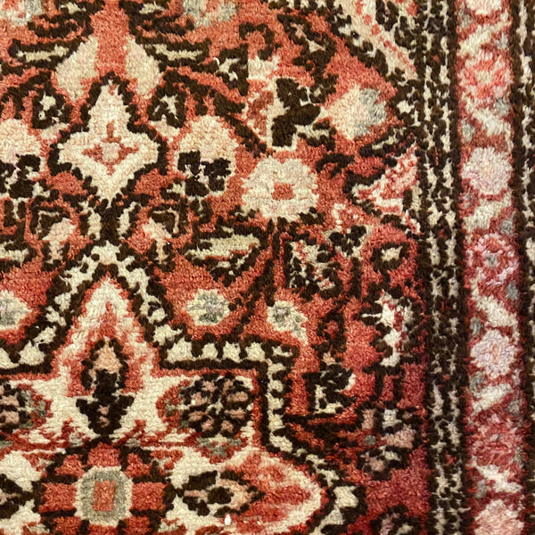 Vintage Rug, 1' 10 x 3' Soft Red