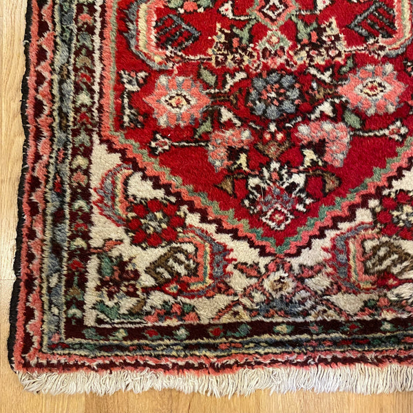 Vintage Rug, 2' 3 x 4' 2 Red