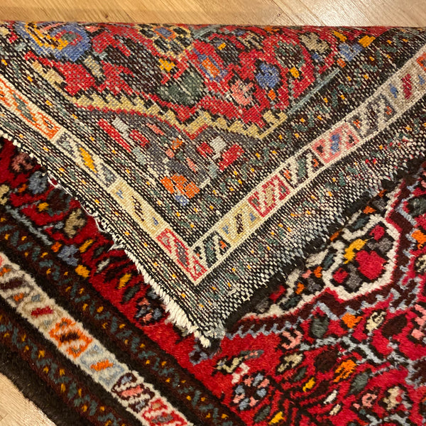 Vintage Rug, 2' 2 x 2' 10 Red