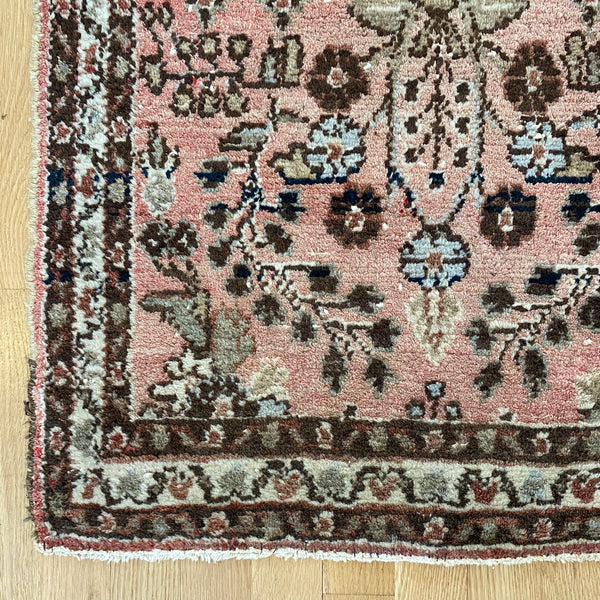 Vintage Rug, 2' 2 x 3' 2 Soft Red