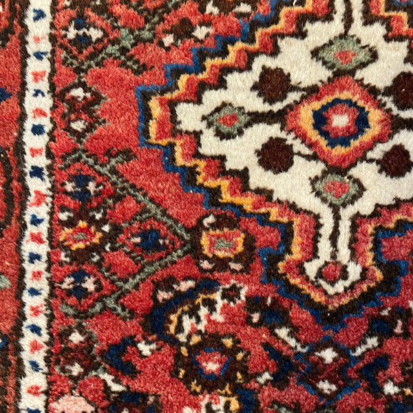 Vintage Rug, 1' 11 x 2' 6 Red