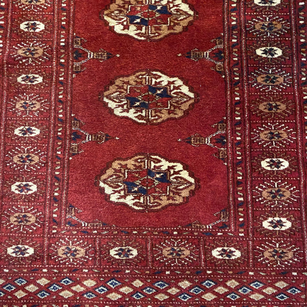 Vintage Rug, 2' 1 x 3' 6 Red