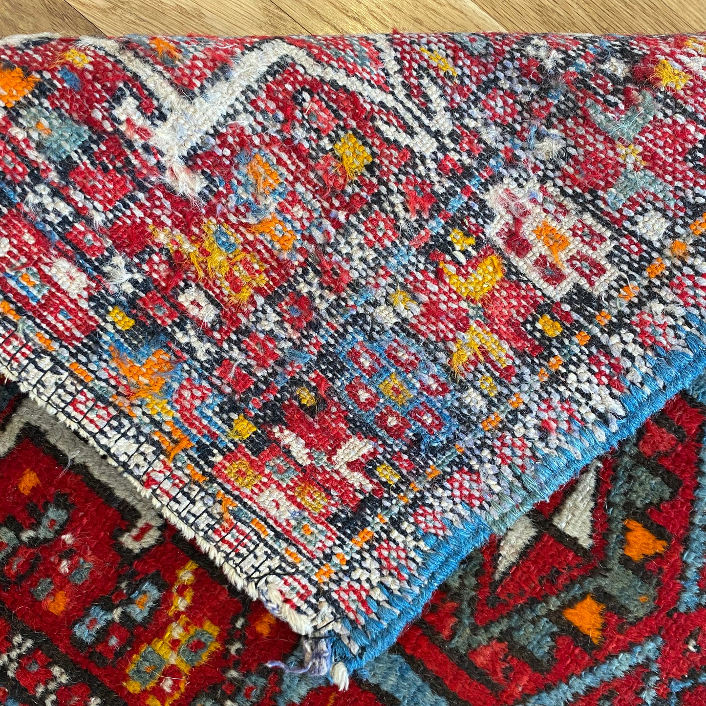 Vintage Rug, 1' 11 x 2' 8 Red