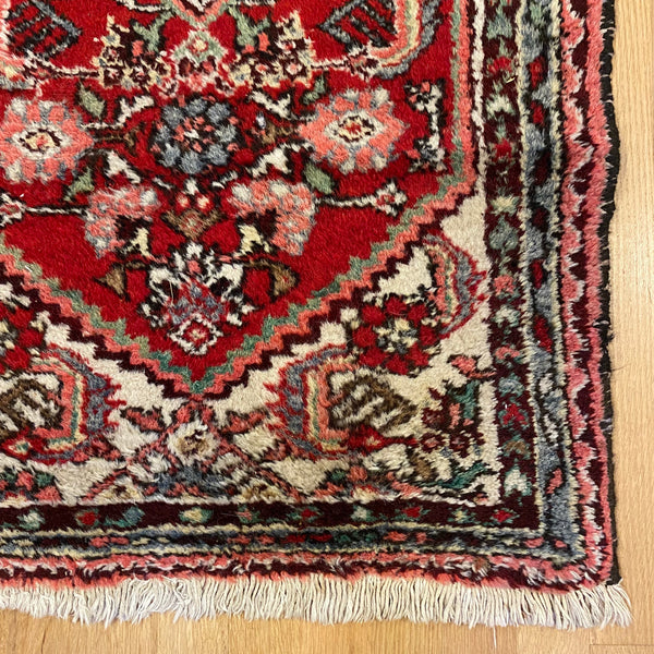 Vintage Rug, 2' 3 x 4' 2 Red