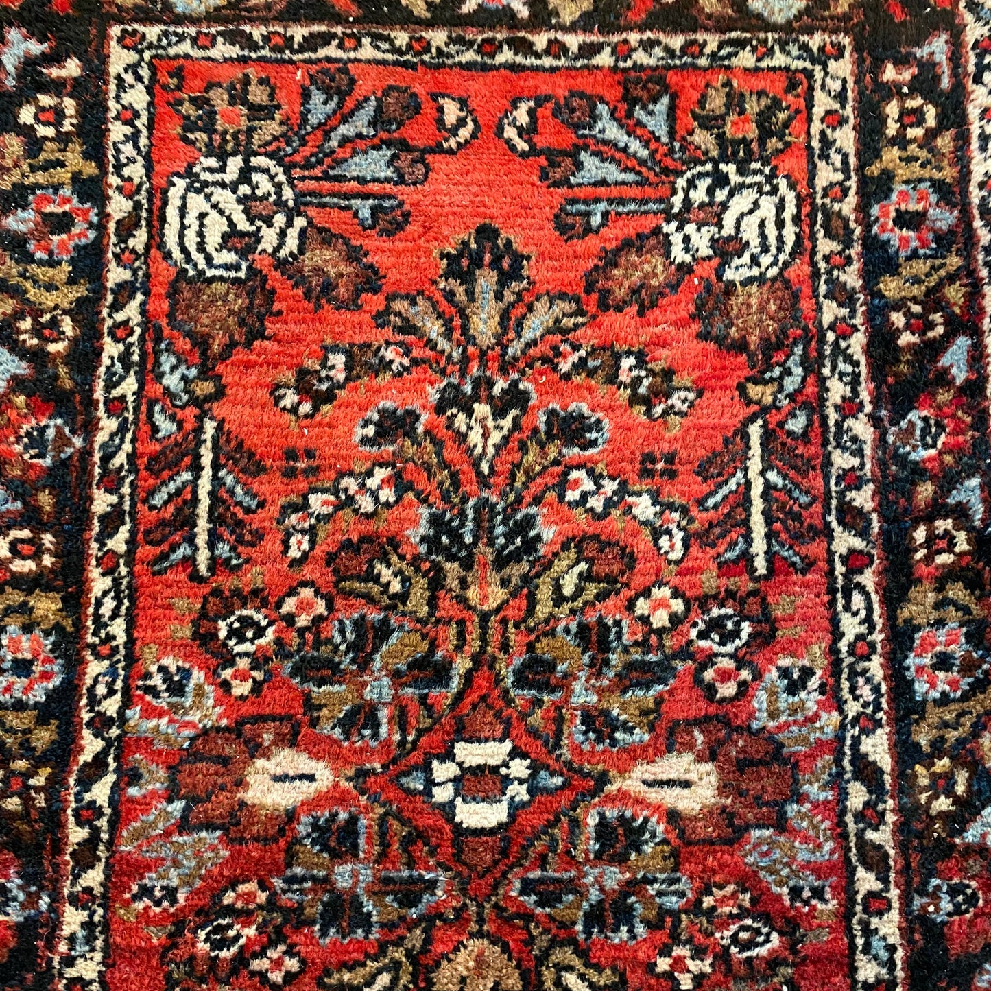 Vintage Rug, 1' 10 x 2' 10 Red