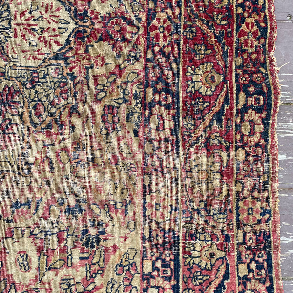 Antique Rug, 4' x 6' 9 Magenta