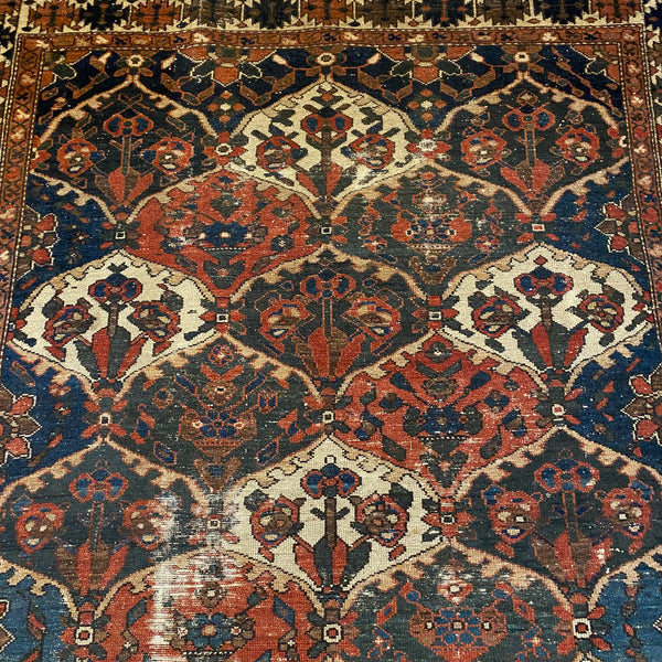Vintage Rug, 4' 11 x 6' 4 Blue