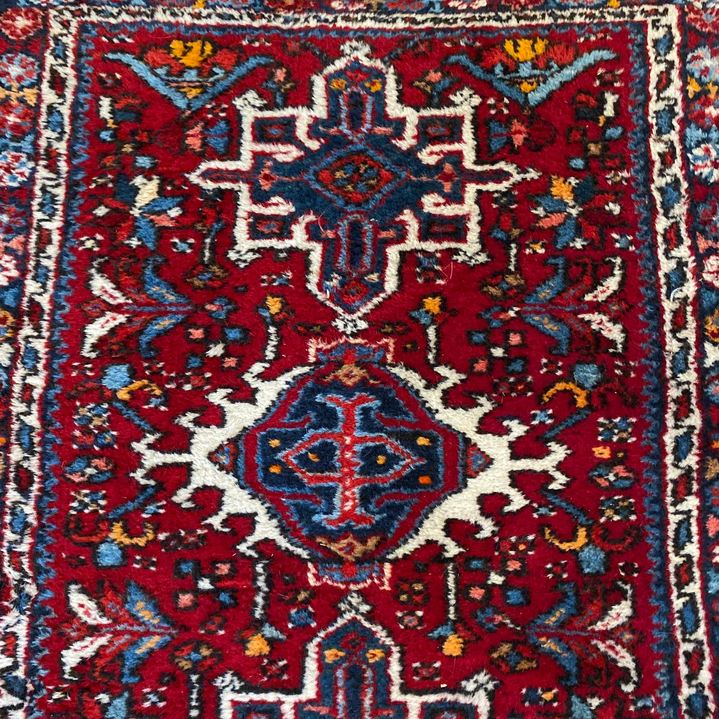 Vintage Rug, 2' 4 x 2' 11 Red