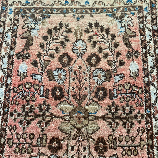 Vintage Rug, 2' 2 x 3' 2 Soft Red