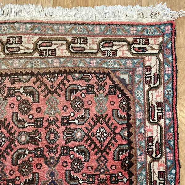 Vintage Rug, 2' 7 x 4' 3 Soft Red