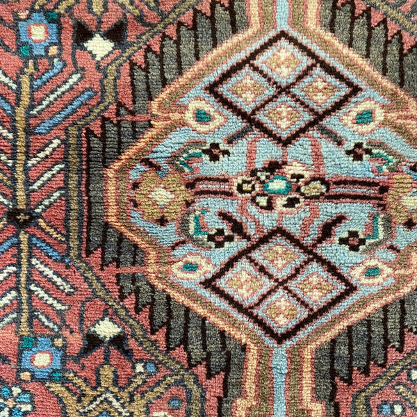 Vintage Rug, 2' 6 x 4' Red