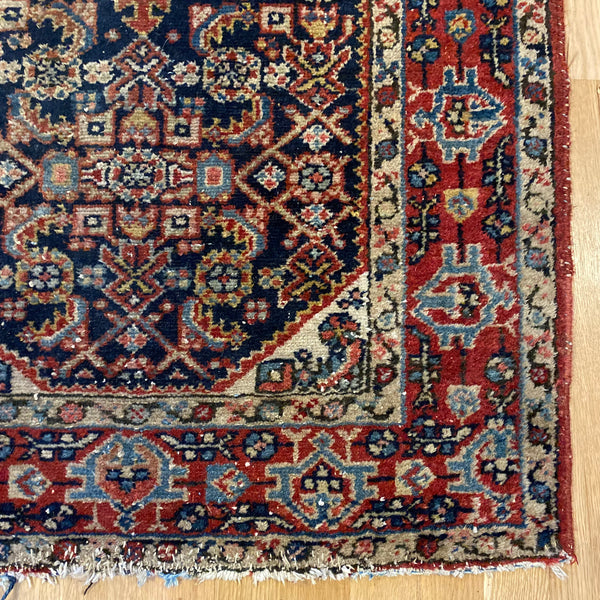 Vintage Rug, 2' 5 x 4' 1 Blue