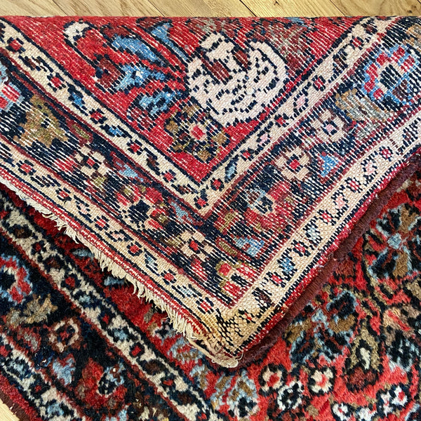 Vintage Rug, 1' 10 x 2' 10 Red