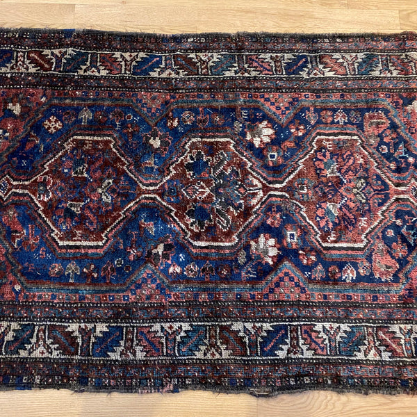 Vintage Rug, 2' 10 x 4' 8 Blue